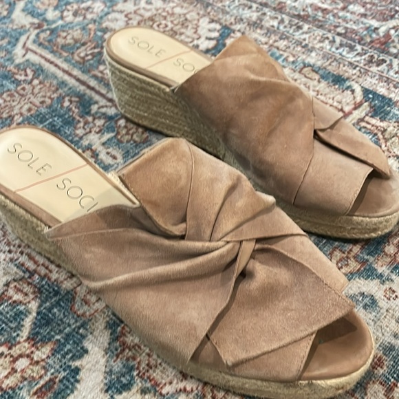 Sole Society suede mules size 11 - Picture 7 of 11